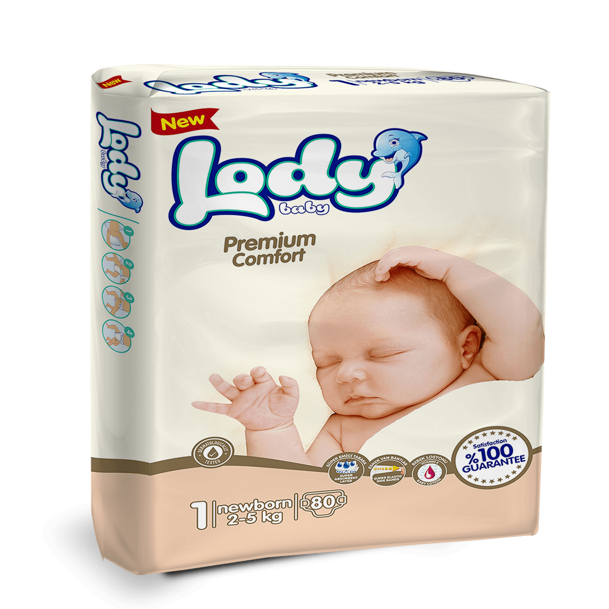 LODY BABY NEWBORN ( 2-5 Kg ) Jumbo Paket    